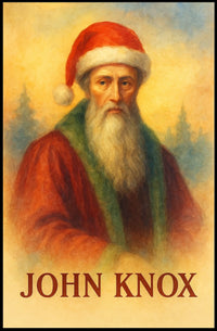 John Knox Santa Claus Parody Historical Poster