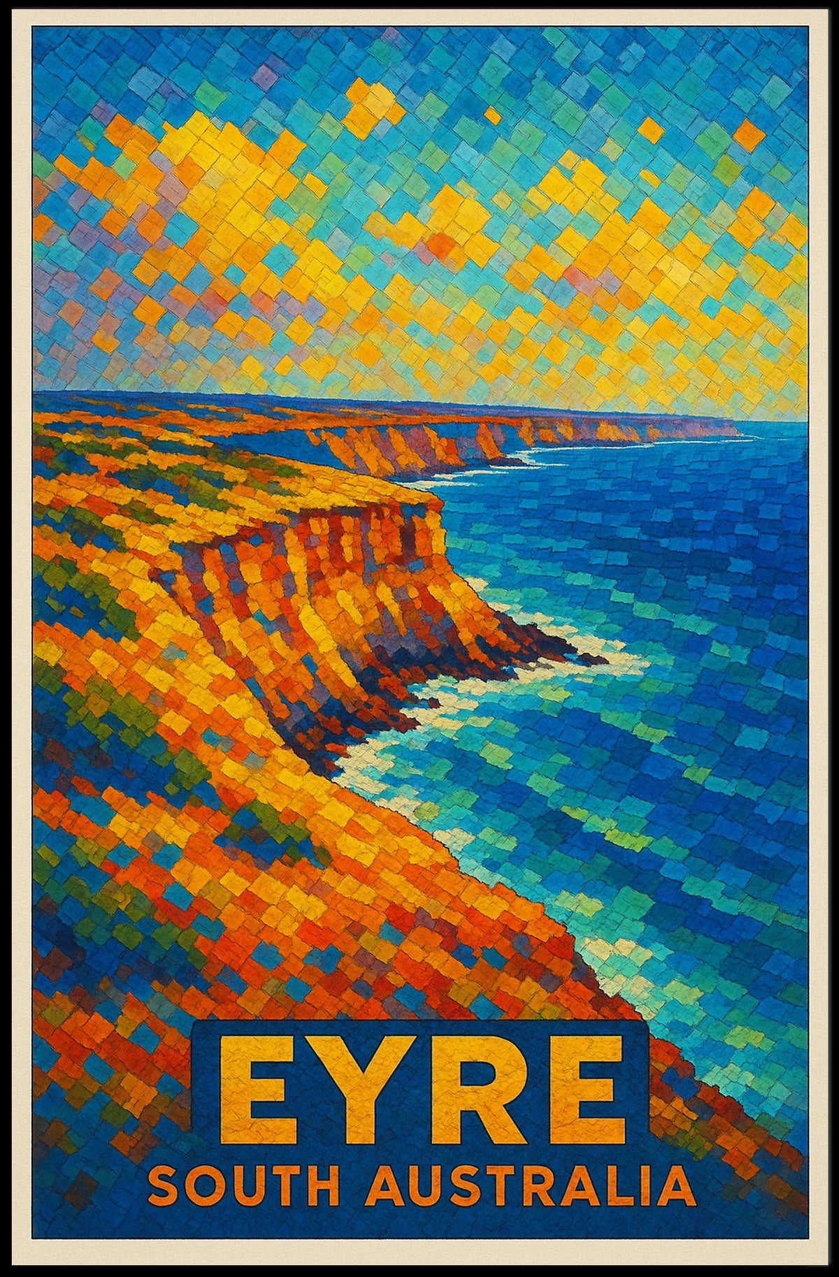 Eyre Peninsula South Australia Poster