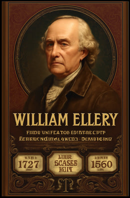 William Ellery Historical Figure Portrait Poster