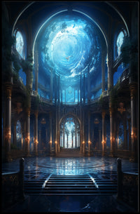 Enchanted Aquatic Hall Poster