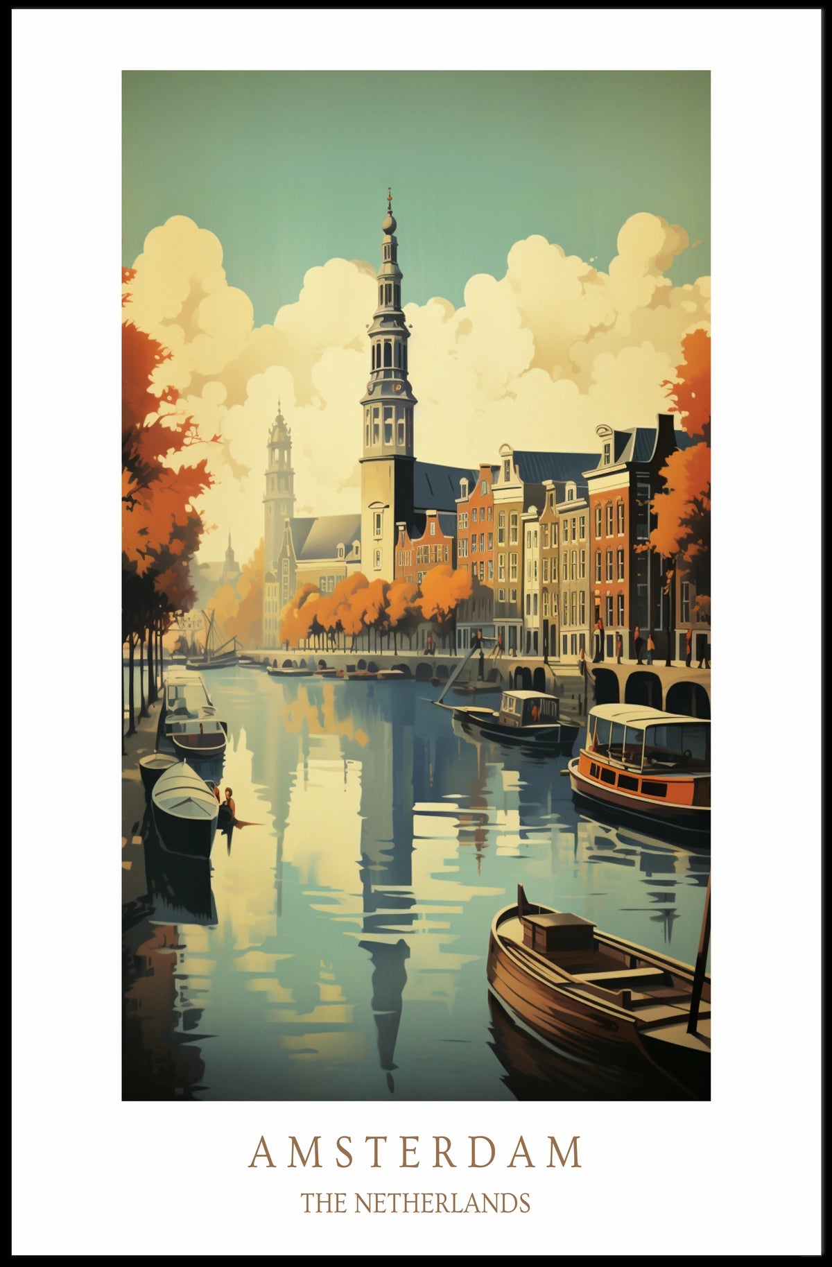 Amsterdam The Netherlands Poster