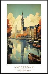 Amsterdam The Netherlands Poster