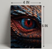 DragonS Gaze Poster