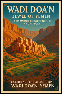 Wadi DoaN Jewel Of Yemen Poster