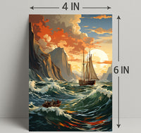 Voyage At Sea Poster PosterGoat