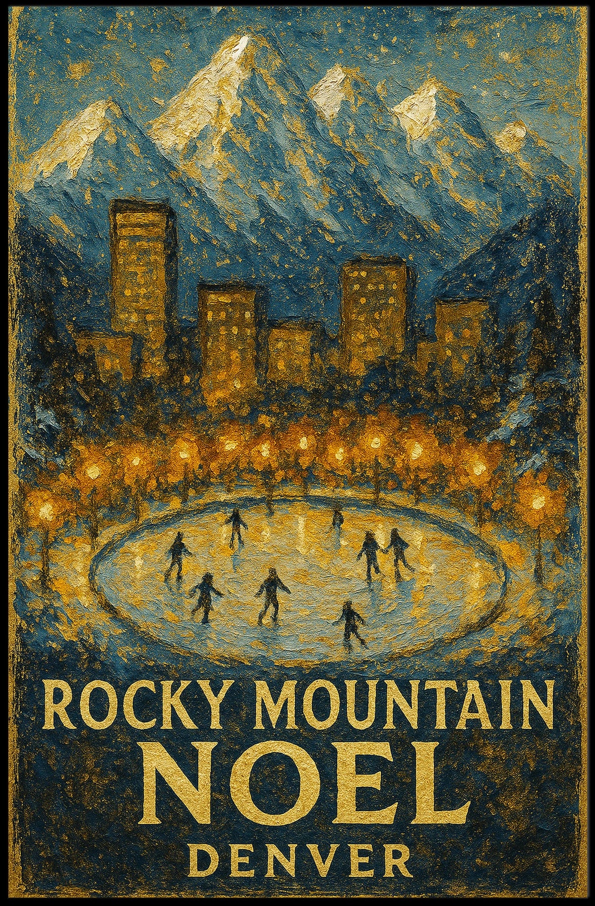 Rocky Mountain Noel Poster