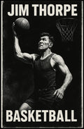 Jim Basketball Enthusiast Abstract Art Poster