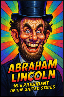 Abraham Lincoln 16th President Poster Wall Art Print Decor PosterGoat