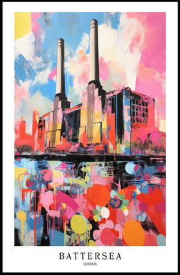 Battersea Power Station London Poster