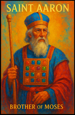 Saint Aaron Brother Of Moses Poster