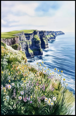 Ireland Cliffs of Moher View Poster