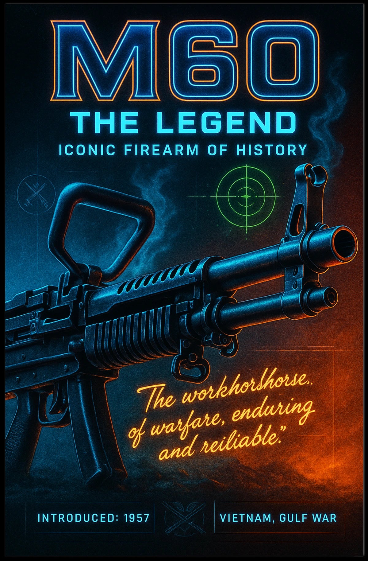 M60 The Legend Poster