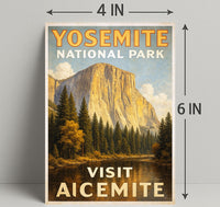 Yosemite National Park Poster PosterGoat