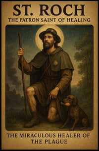 St. Roch The Patron Saint of Healing Poster