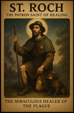 St. Roch The Patron Saint of Healing Poster