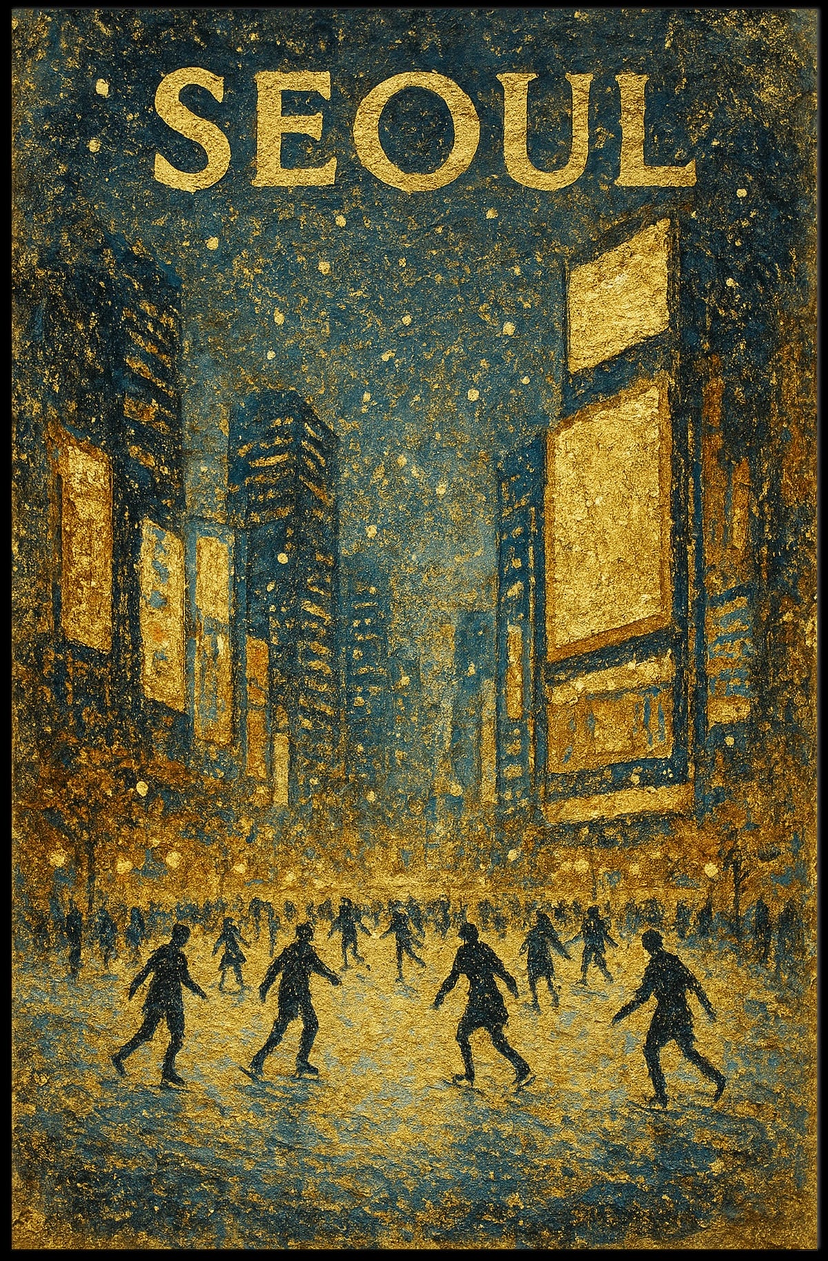 Seoul Winter Wonderland Poster
