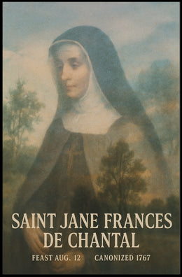 Saint Jane Frances De Chantal Poster