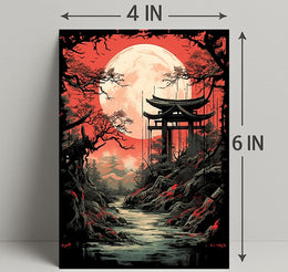Moonlit Tranquility Poster PosterGoat