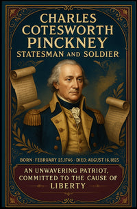 Charles Cotesworth Pinckney Statesman and Soldier Poster