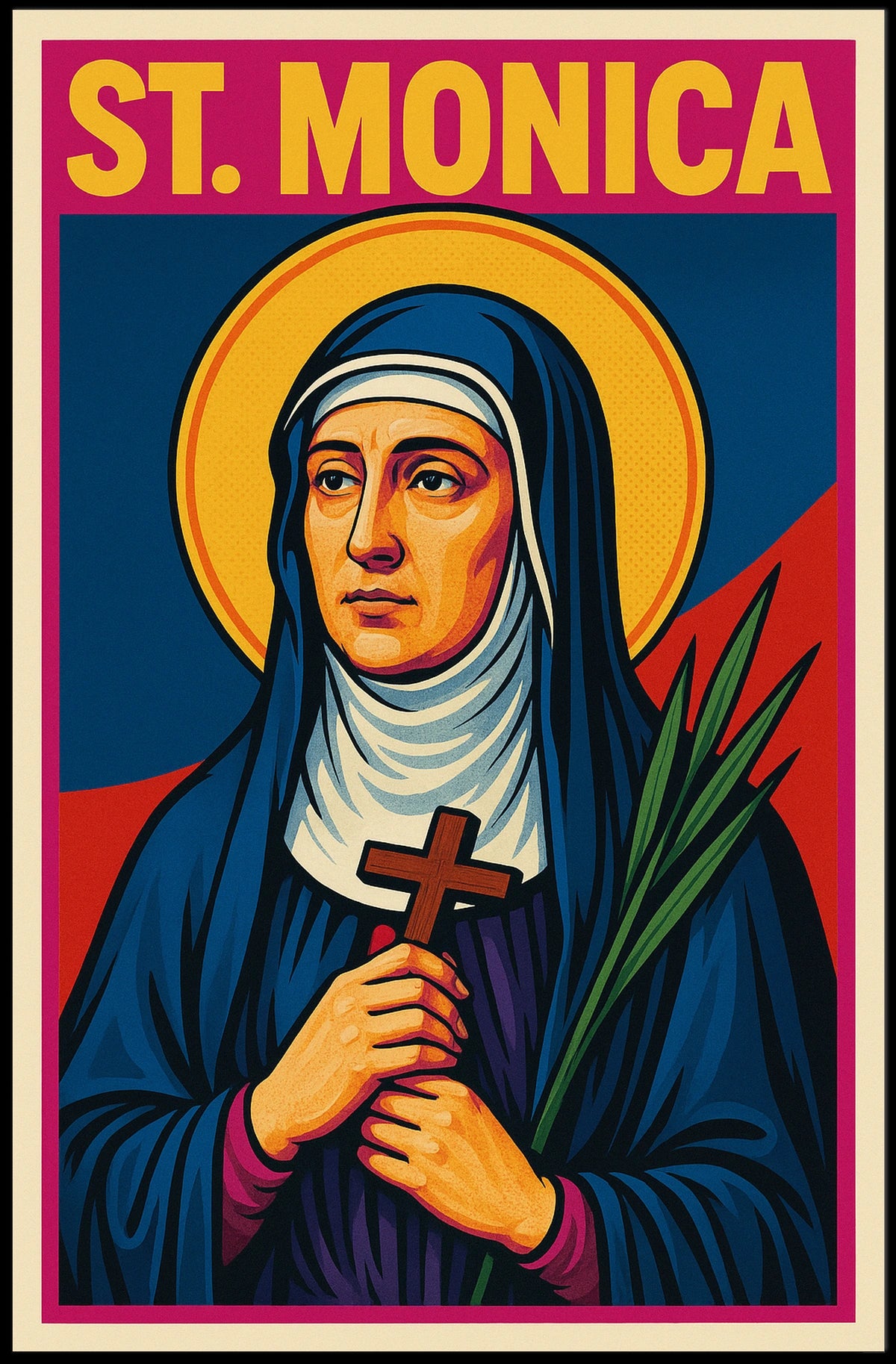St. Monica Poster