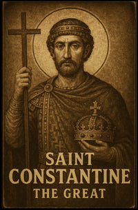 Saint Constantine The Great Poster