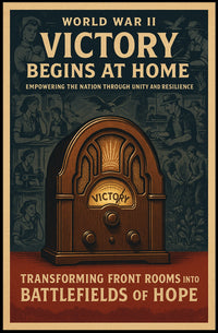 Victory Begins at Home Poster