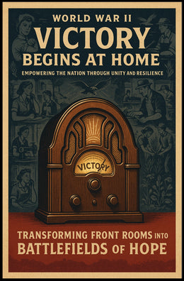 Victory Begins at Home Poster