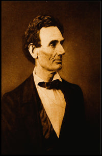 Abraham Lincoln Civil War Military Camp Visit Poster PosterGoat