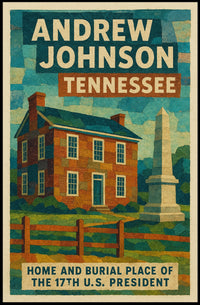 Andrew Johnson 17Th President Poster