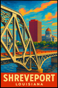 Shreveport Louisiana Poster