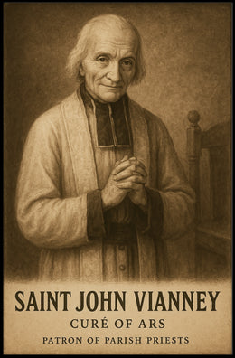Saint John Vianney Curé Of Ars Poster
