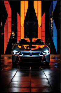 Futuristic Elegance Poster