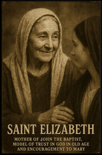 Saint Elizabeth Model Of Trust Poster
