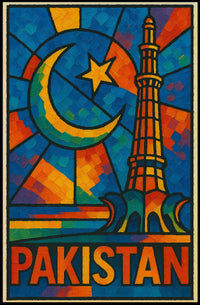Pakistan A Vibrant Tribute Poster