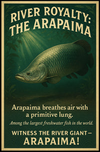 River Royalty The Arapaima Poster