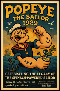 Popeye 1929 Art Poster POP-57