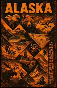 Discover Alaska Poster