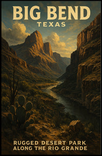 Big Bend National Park Poster