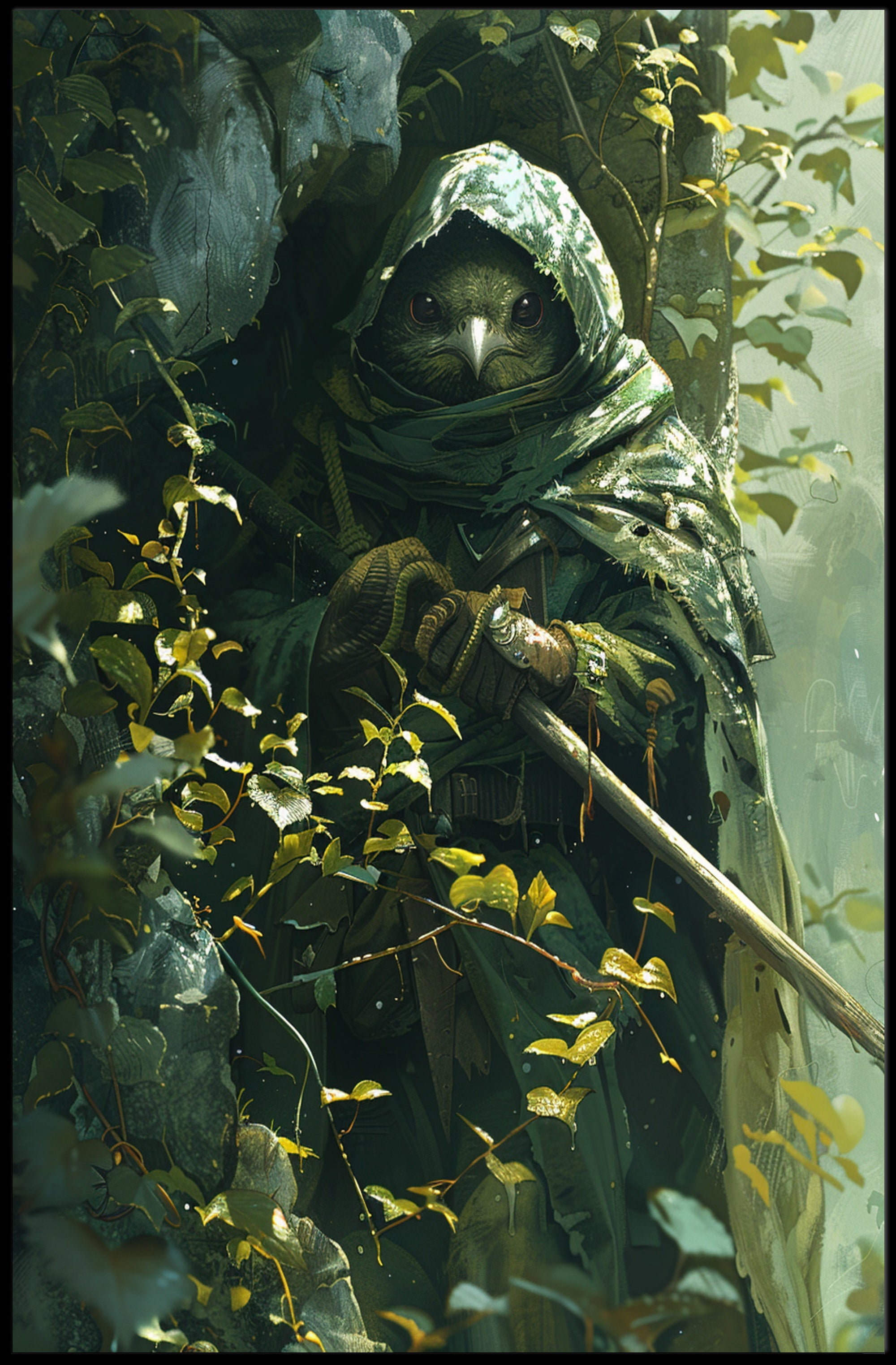 The Forest Sentinel Poster PosterGoat