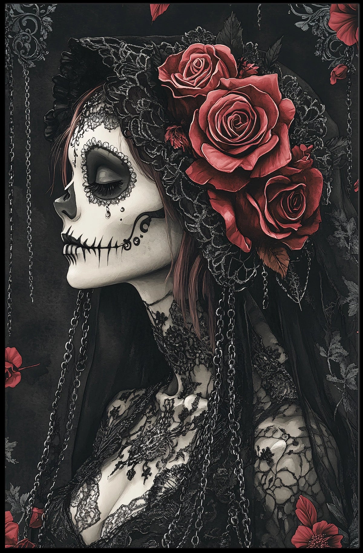 Day of the Dead Celebration Cultural or Heritage Poster