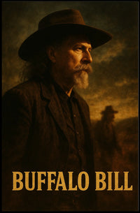 Buffalo Bill Iconic Western Cultural Heritage Poster