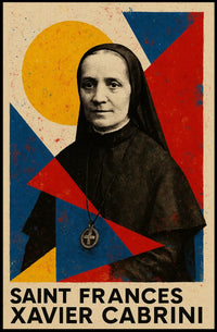 Saint Frances Xavier Cabrini Poster