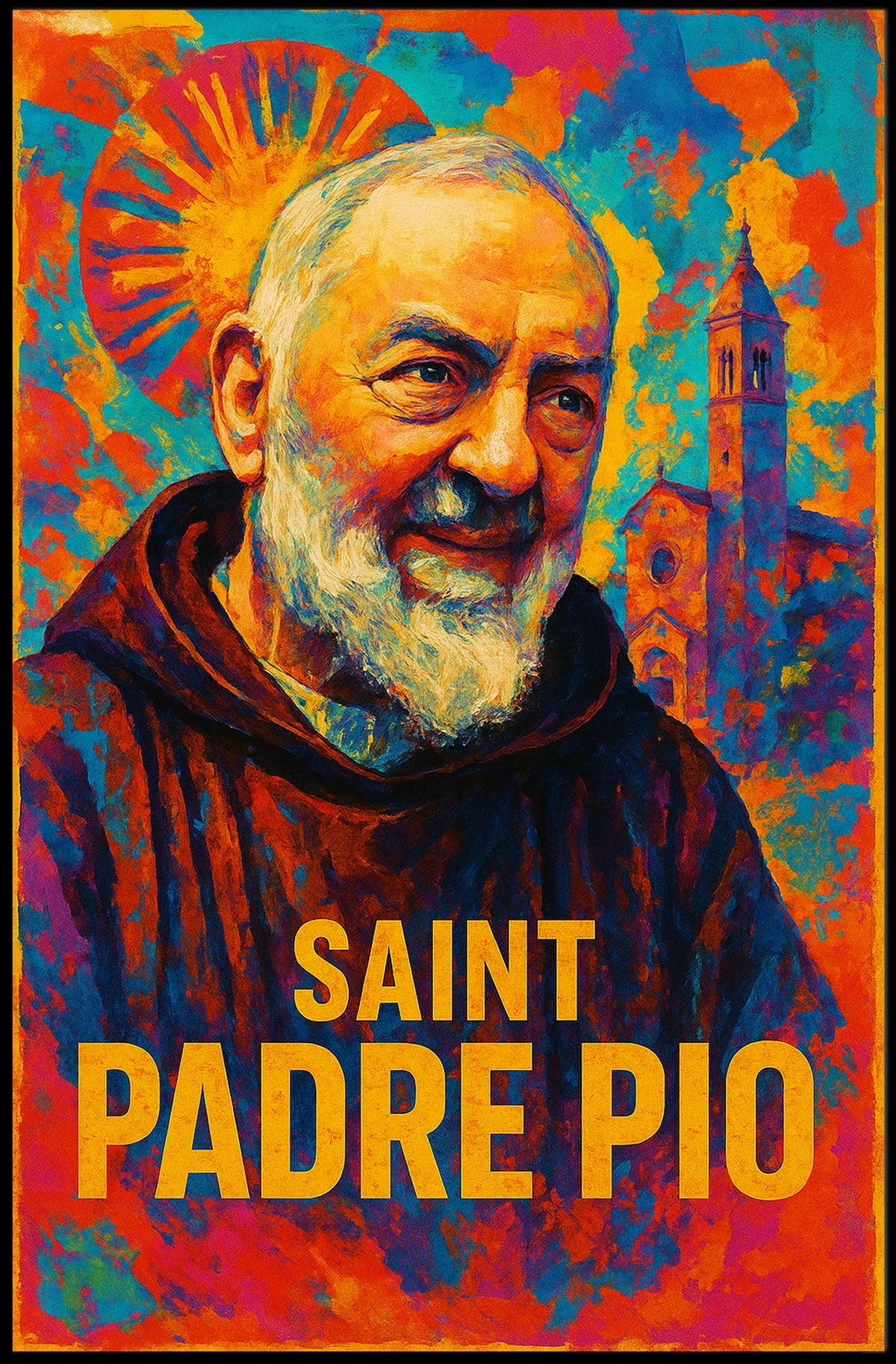 Saint Padre Pio Poster