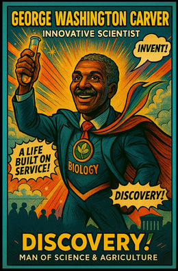 George Washington Carver – Innovative Scientist Poster PosterGoat