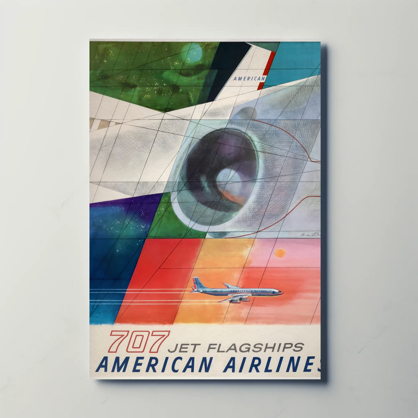 1959 American Airlines 707 Jet Flagships