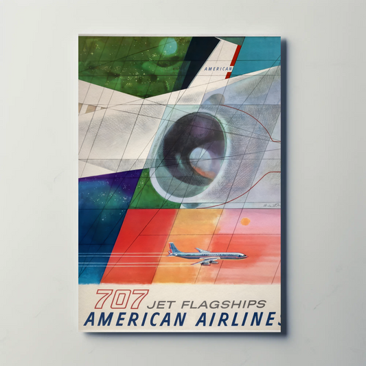 1959 American Airlines 707 Jet Flagships