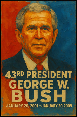 Donald Trump Resolute Oval Office Patriotic Poster