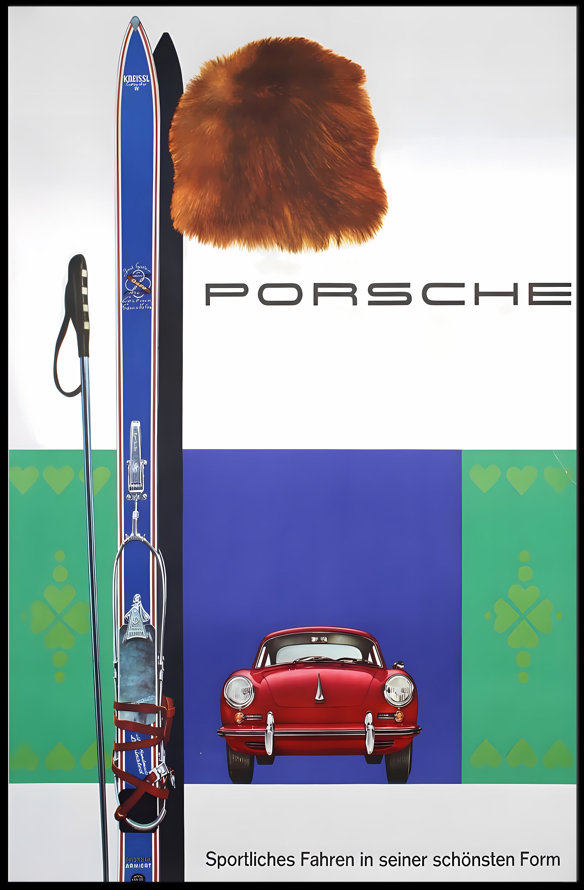 Porsche Winter Sports Elegance Poster
