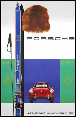 Porsche Winter Sports Elegance Poster