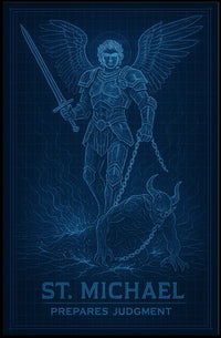 St. Michael Prepares Judgment Poster